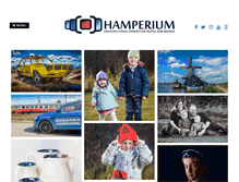 Tablet Screenshot of hamperium.com